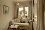 Wohnzimmer - Villa Johanna  App.1 - mit zwei Balkonen & Garten - nur wenige Schritte vom Strand - Top-Hundeurlaub