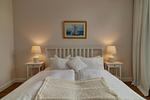 Schlafzimmer - Villa Johanna  App.1 - mit zwei Balkonen & Garten - nur wenige Schritte vom Strand - Top-Hundeurlaub