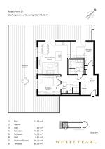 Grundriss - Luxus Penthouse mit riesiger Panorama-Terrasse 4.01 - Top-Hundeurlaub