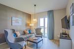 Ferienwohnung Boddenlümmel Ostseebad Wustrow - ZweiWasser Alte Seefahrtschule Wohnzimmer - Boddenlümmel - Top-Hundeurlaub