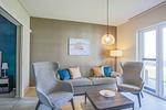 Ferienwohnung Boddenlümmel Ostseebad Wustrow - ZweiWasser Alte Seefahrtschule Wohnbereich - Boddenlümmel - Top-Hundeurlaub