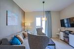 Ferienwohnung Boddenlümmel Ostseebad Wustrow - ZweiWasser Alte Seefahrtschule Wohnzimmer - Boddenlümmel - Top-Hundeurlaub
