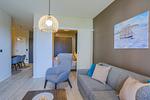 Ferienwohnung Boddenlümmel Ostseebad Wustrow - ZweiWasser Alte Seefahrtschule Wohnzimmer - Boddenlümmel - Top-Hundeurlaub