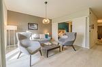 Ferienwohnung Dünenkieker Ostseebad Wustrow - ZweiWasser Alte Seefahrtschule Wohnzimmer - Dünenkieker - Top-Hundeurlaub