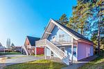 Ferienwohnung Merlin Ausguck Röbel/Müritz - Aussenansicht mit Garten - Merlin Ausguck - Top-Hundeurlaub