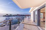 Ferienwohnung Entschleunigung Hafenresidenz - Balkon mit Traumblick auf den Yachthafen - Entschleunigung - Top-Hundeurlaub