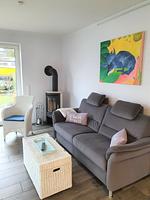 Wohnzimmer - Ferienhaus Sunny - Top-Hundeurlaub