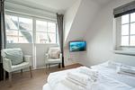 Schlafzimmer OG - Listend Blick - Top-Hundeurlaub