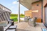Terrasse - Ferienwohnung TheViewB03 Strandloft Nordsee Dagebüll - Top-Hundeurlaub
