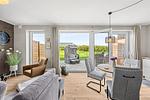 Wohnzimmer - Ferienwohnung TheViewB03 Strandloft Nordsee Dagebüll - Top-Hundeurlaub