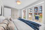 Schlafzimmer - Ferienwohnung TheViewB03 Strandloft Nordsee Dagebüll - Top-Hundeurlaub