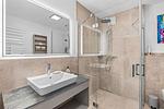 Badezimmer - Ferienwohnung TheViewB03 Strandloft Nordsee Dagebüll - Top-Hundeurlaub