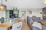 Küche / Küchenzeile - Ferienwohnung TheViewB03 Strandloft Nordsee Dagebüll - Top-Hundeurlaub