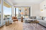 Wohnzimmer - Ferienwohnung TheViewB04 Briese Dagebüll - Top-Hundeurlaub