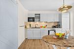 Küche / Küchenzeile - Ferienwohnung TheViewB04 Briese Dagebüll - Top-Hundeurlaub
