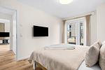 Schlafzimmer - Ferienwohnung TheViewB04 Briese Dagebüll - Top-Hundeurlaub