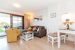 Wohnzimmer - Haus Frisia - Top-Hundeurlaub