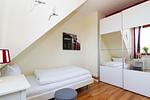 Schlafzimmer - Strandperle Whg. 4, 1. OG/DG - Top-Hundeurlaub