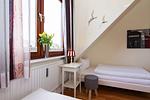Schlafzimmer - Strandperle Whg. 4, 1. OG/DG - Top-Hundeurlaub