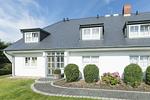 Fassade / Eingang - Tunghörn Hüs Whg. 4, 1. OG - Top-Hundeurlaub