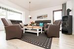 Wohnzimmer - Strauch-Hütte EG/1.OG/DG - Top-Hundeurlaub