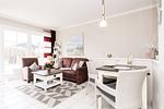 Wohnzimmer - Haus Horsatal Whg. 2 - Top-Hundeurlaub