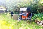 Gartenblick - Ferienhaus „Alte Schmiede“ - Top-Hundeurlaub