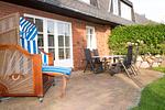 Terrasse - Haus Gotland Whg. 11 - Top-Hundeurlaub
