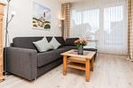Wohnzimmer - Norderhoog Whg. 7 - Top-Hundeurlaub