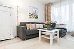 Wohnzimmer - Norderhoog Whg. 7 - Top-Hundeurlaub