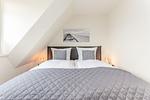 Schlafzimmer - Nordsee-Nest Whg. 2 - Top-Hundeurlaub