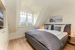Schlafzimmer - Nordsee-Nest Whg. 2 - Top-Hundeurlaub