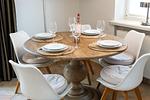 Wohnzimmer - Ferienhaus Hoppe - Top-Hundeurlaub