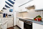 Küche / Küchenzeile - Haus Seemöwe Whg. 3 - Top-Hundeurlaub