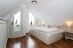 Schlafzimmer - Haus Seemöwe Whg. 3 - Top-Hundeurlaub