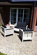 Terrasse - Haus Horsatal Whg. 1 - Top-Hundeurlaub