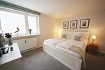 Schlafzimmer - Haus Käpt`n Hein Cors Whg. 1 EG / UG - Top-Hundeurlaub