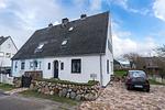 Fassade / Eingang - Strandrose Whg. 1 EG / UG - Top-Hundeurlaub