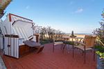 Terrasse - Haus Stedum Whg. 13 EG / UG - Top-Hundeurlaub