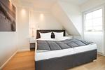 Schlafzimmer - Haus Seestern Whg. 2 "Tamino" - Top-Hundeurlaub