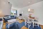 Wohnzimmer - Liiger Hörn Whg. 2 "Seestern" - Top-Hundeurlaub