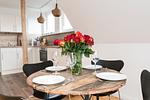 Wohnzimmer - Strandrose Whg. 2, 1. OG / DG - Top-Hundeurlaub
