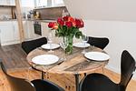 Wohnzimmer - Strandrose Whg. 2, 1. OG / DG - Top-Hundeurlaub