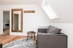 Wohnzimmer - Strandrose Whg. 2, 1. OG / DG - Top-Hundeurlaub