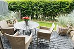 Terrasse - Stadtrose - Top-Hundeurlaub