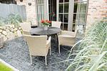 Terrasse - Stadtrose - Top-Hundeurlaub