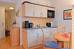 Küche / Küchenzeile - Apartmenthaus Sonnenburg Ferienwohnung 12 - Top-Hundeurlaub