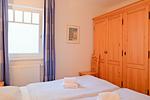 Schlafzimmer - Apartmenthaus Sonnenburg Ferienwohnung 12 - Top-Hundeurlaub