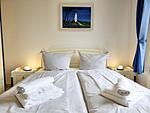 Schlafzimmer - Ferienwohnung am Salzhaff C6 - Top-Hundeurlaub