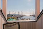 Meerblick - Ferienwohnung Haffblick im Haus am Yachthafen - Top-Hundeurlaub
